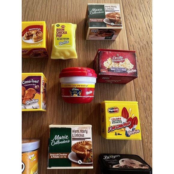 Shopkins Large Lot All Complete with Figures Mini Brands Food Toys Collectibles - Picture 6 of 8